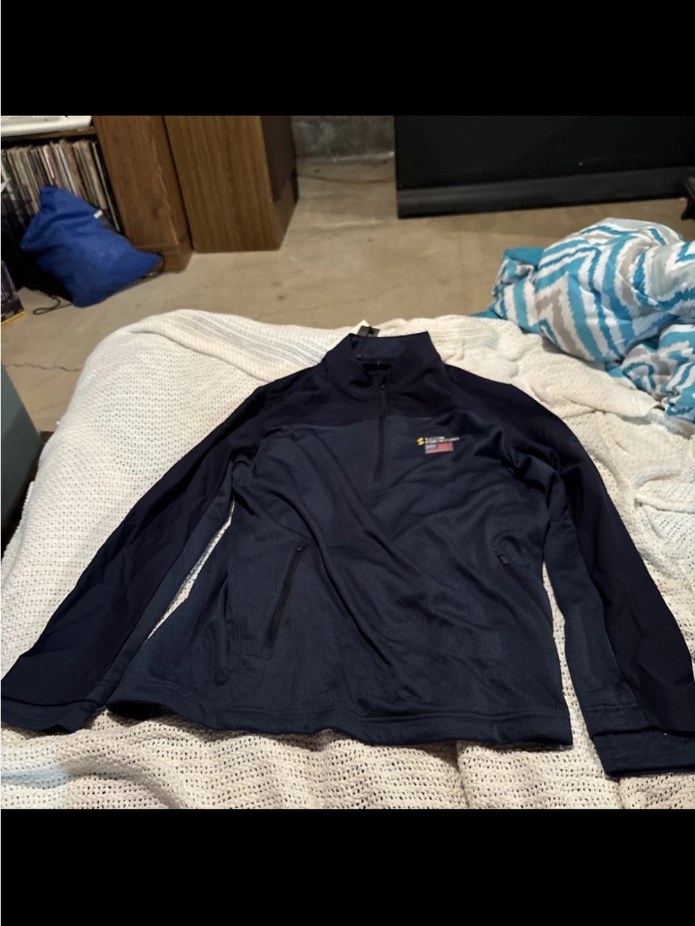Yellow Ribbon Fund Golf Zip Adidas Brand New Ships Fast $90 Retail Long Sleeve